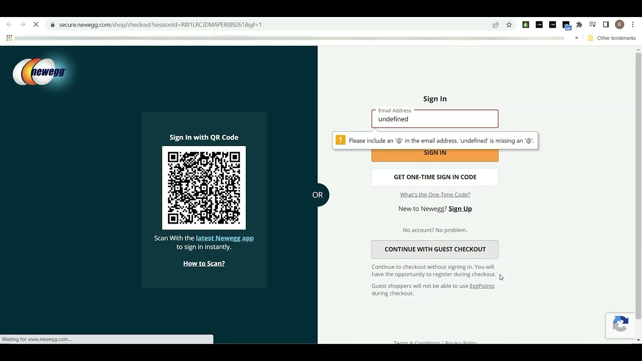 Newegg Bot Demo  By MostAdvancedBot