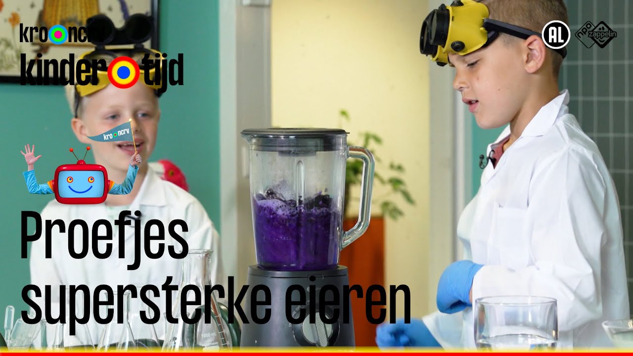 🔬🔍 Supersterke eieren | Proefjes (Kindertijd KRO-NCRV)