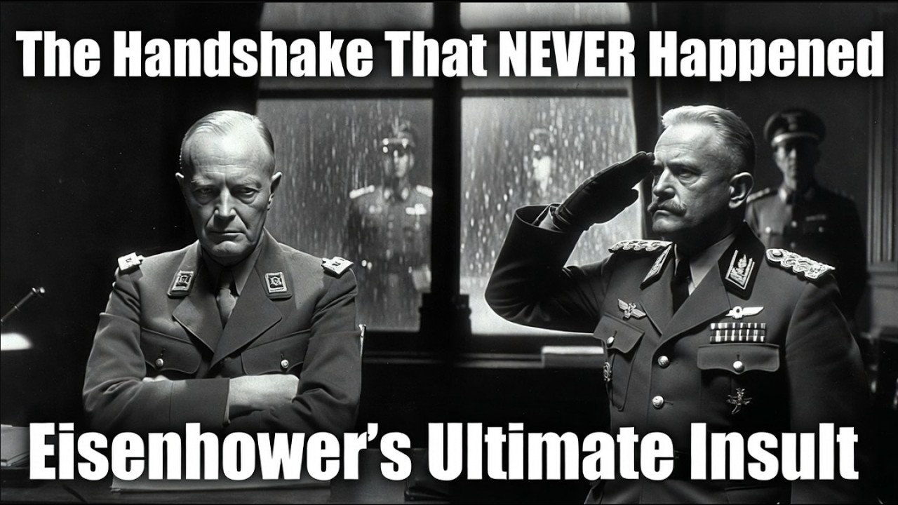 The 6 Words That Destroyed a Nazi General's Pride Forever – Eisenhower's Ice-Cold Refusal