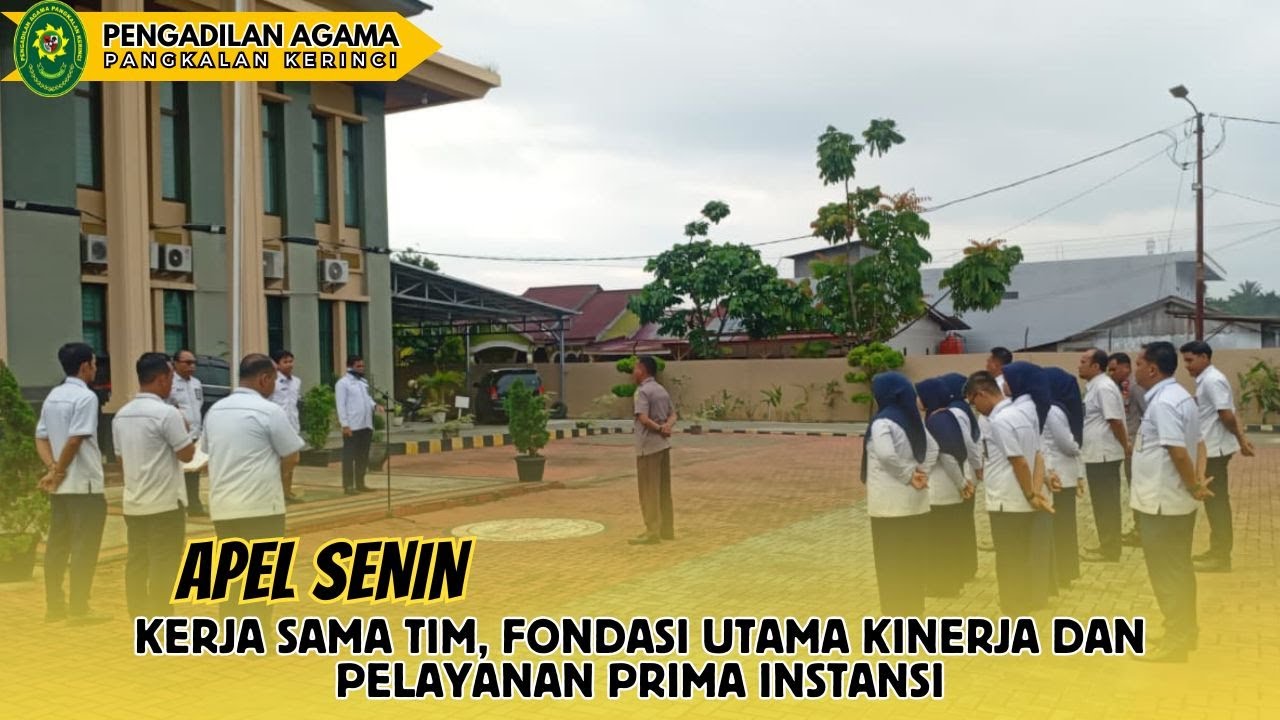 Kerja Sama Tim, Fondasi Utama Kinerja dan Pelayanan Prima Instansi