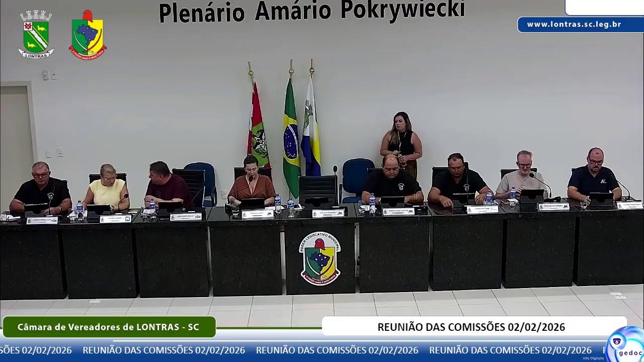 REUNIÃO DAS COMISSÕES 02/02/2026