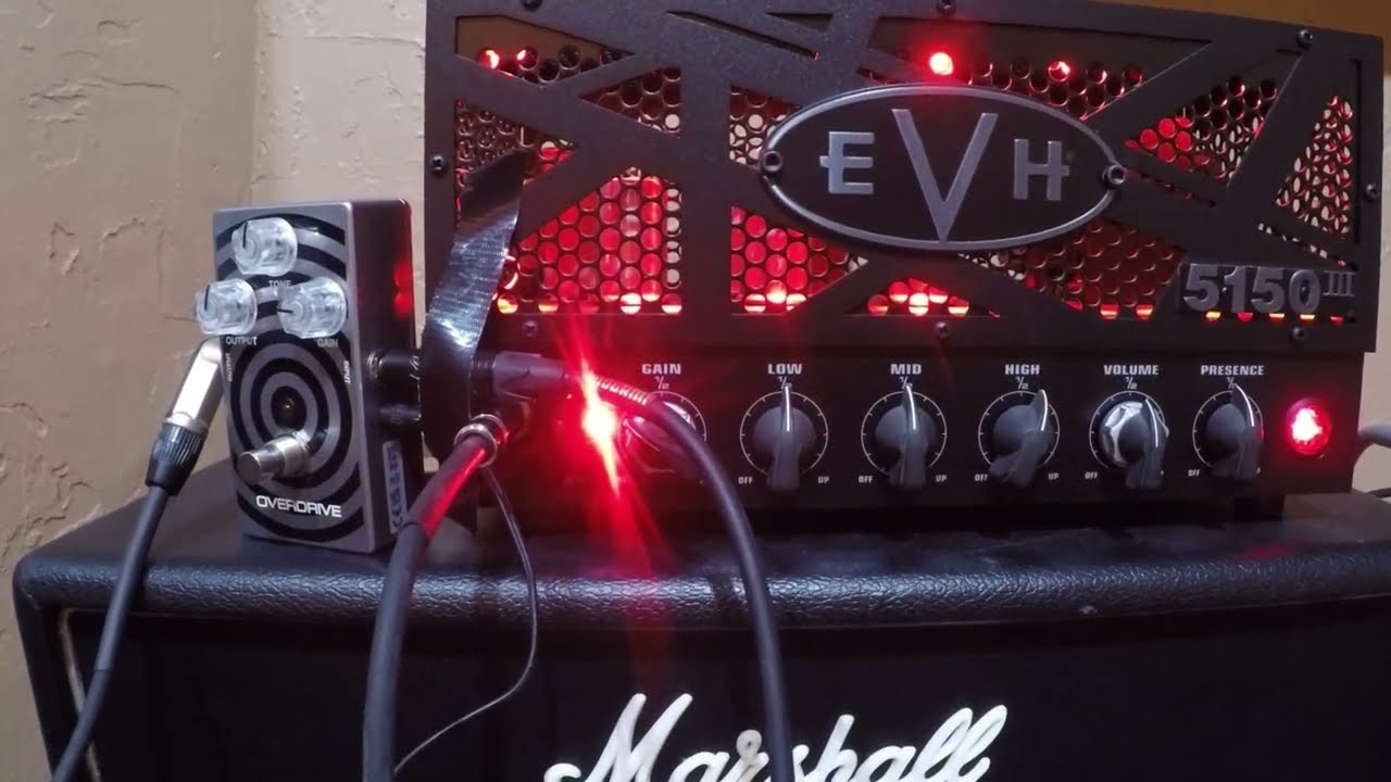 Zakk Wylde overdrive.EVH 5150 LBX-S Head Cab EVH 12
