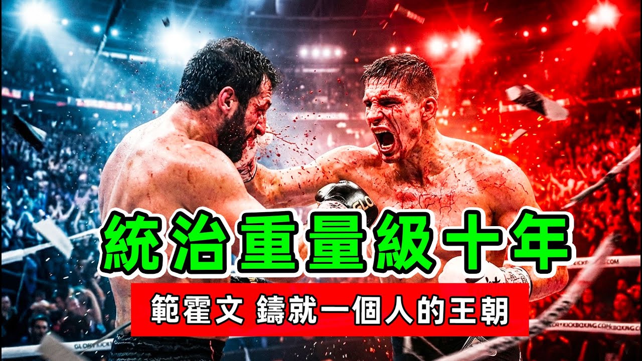統治重量級10年的獨裁暴君！打斷對手手臂、臉被轟爛也不倒，裏科·範霍文如何用「完美」讓所有巨獸絕望？里科范霍文｜Rico Verhoeven