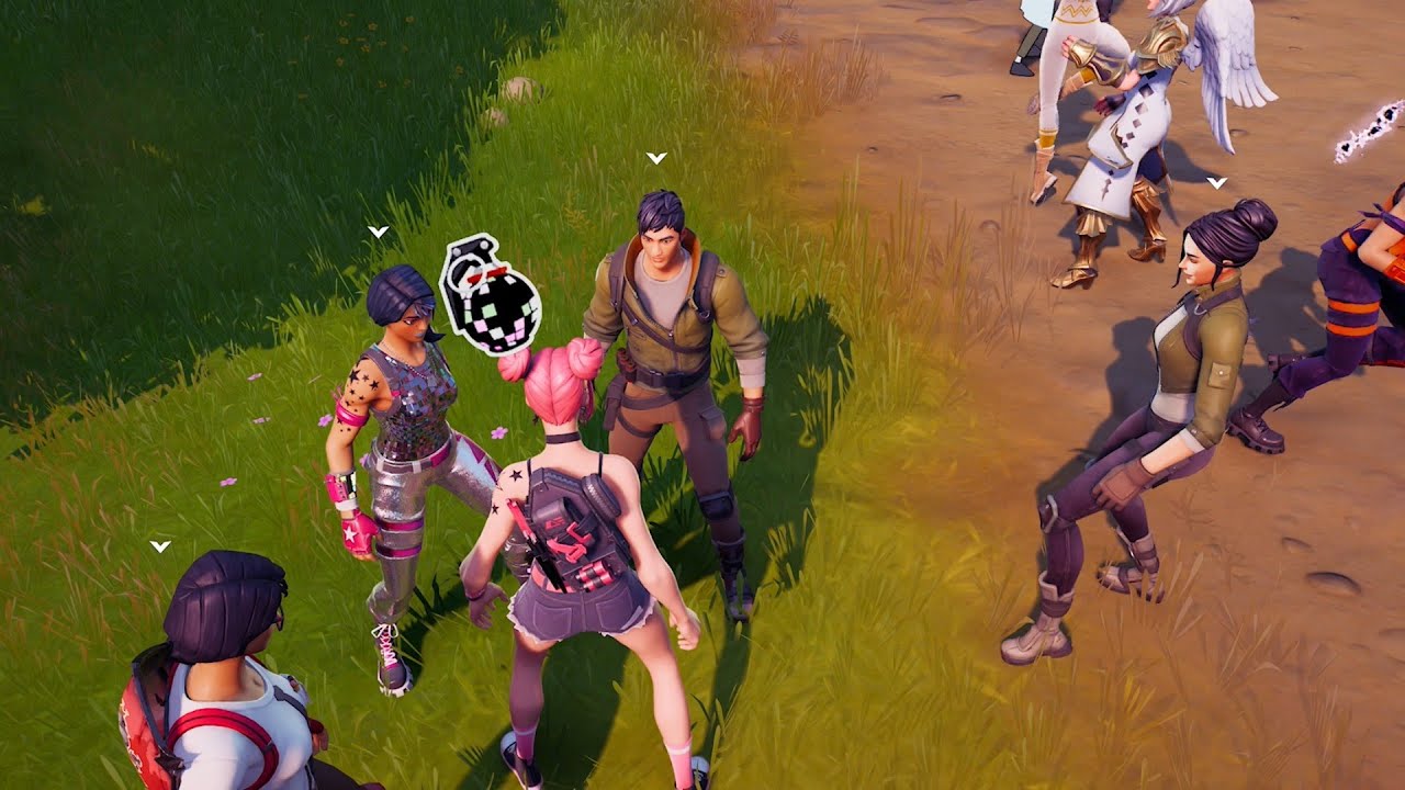 Copying Players Emotes until they Give up #2 (Party Royale)