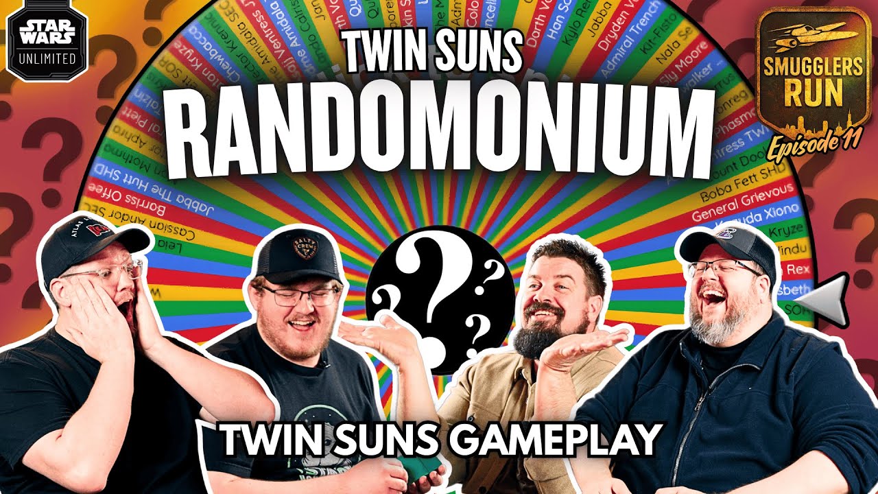 Twin Suns Randomonium! 🎡 | Star Wars Unlimited Full Gameplay | Smugglers Run S1 Ep 11