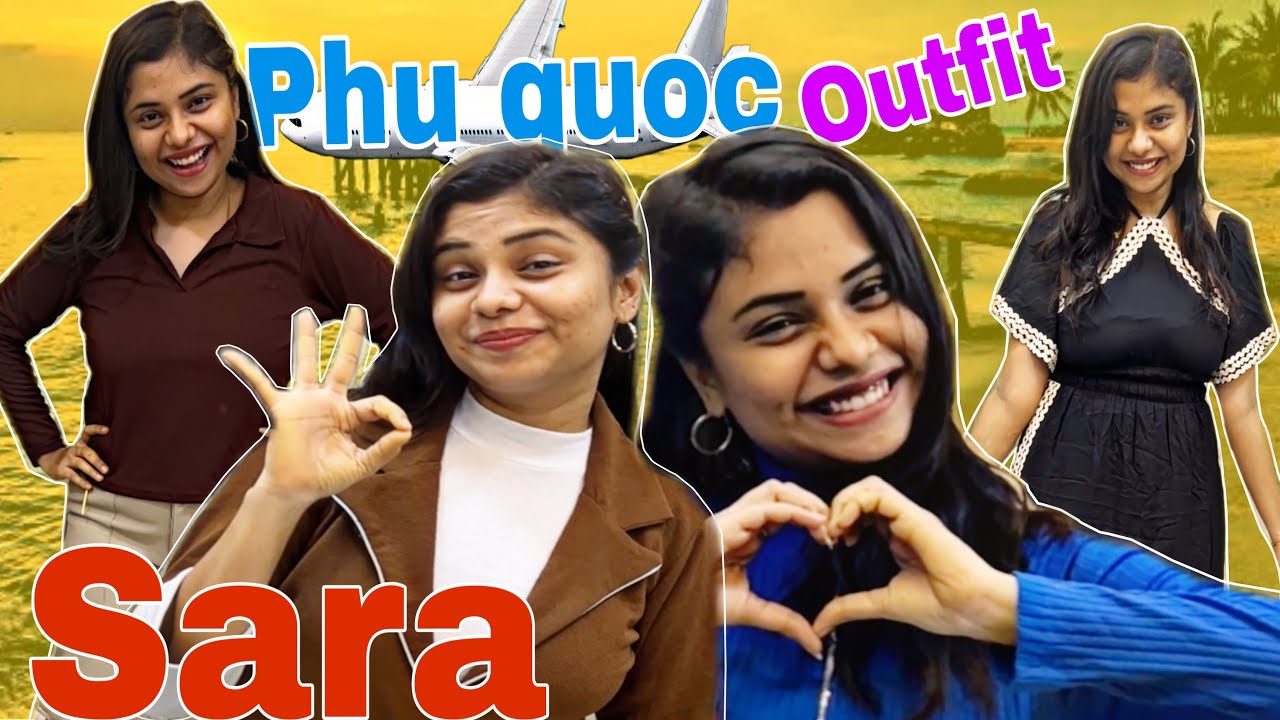 Sara International Shopping Haul🛍️Modern Budget Outfit🤩Phuquoc ஒரு தனி ISLANDங்க❗Packing Begins🥰