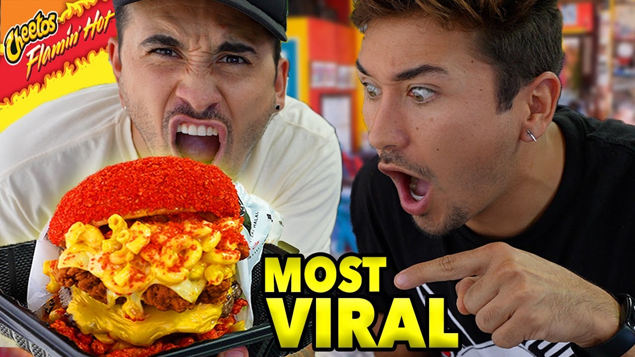 Eating At The MOST VIRAL Restaurant In LA (Hot Cheeto Combinations)