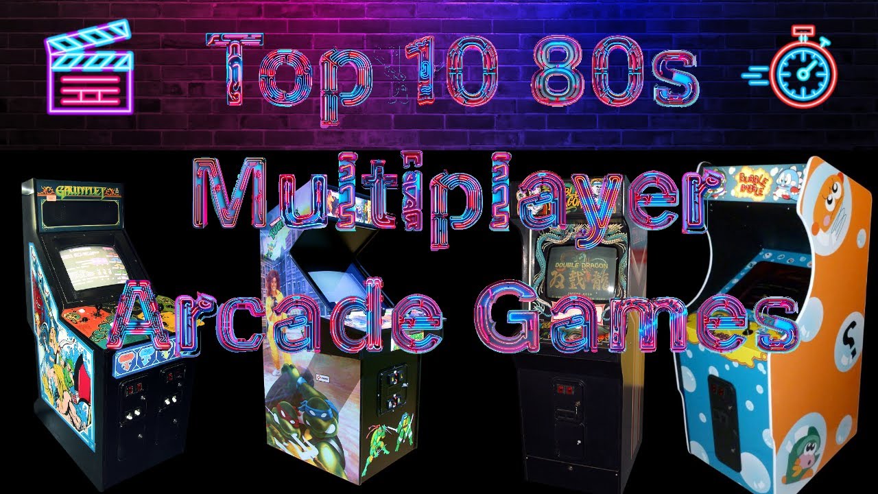 Top 10 80s Arcade Games - Multiplayer Madness
