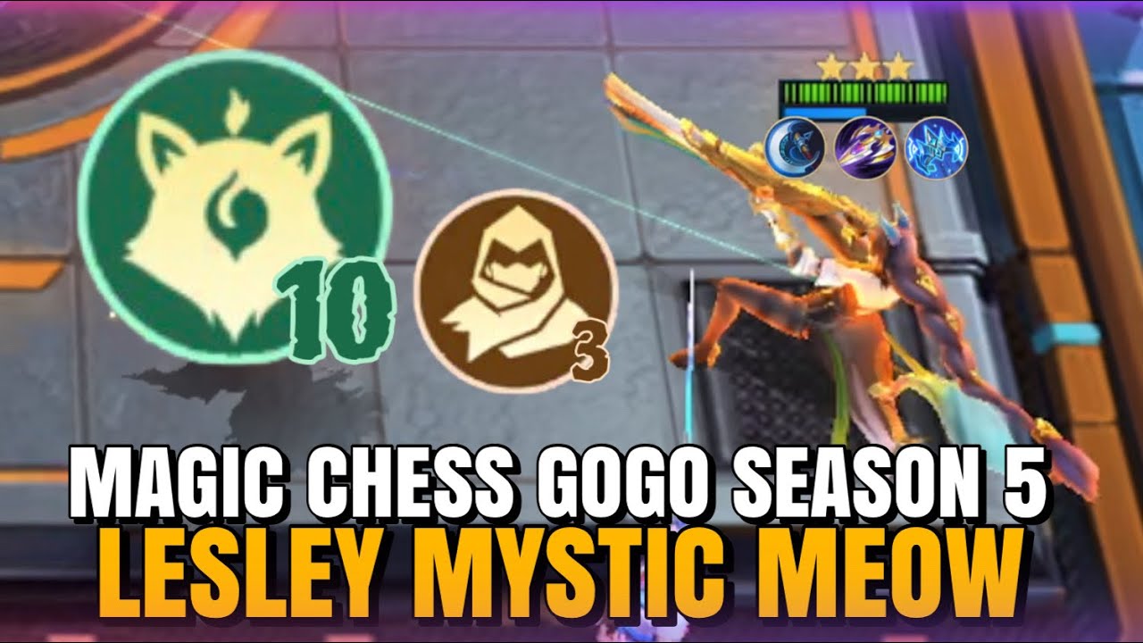 MYSTIC MEOW NEW SYNERGY MAGIC CHESS GO GO SEASON 5 | MLBB