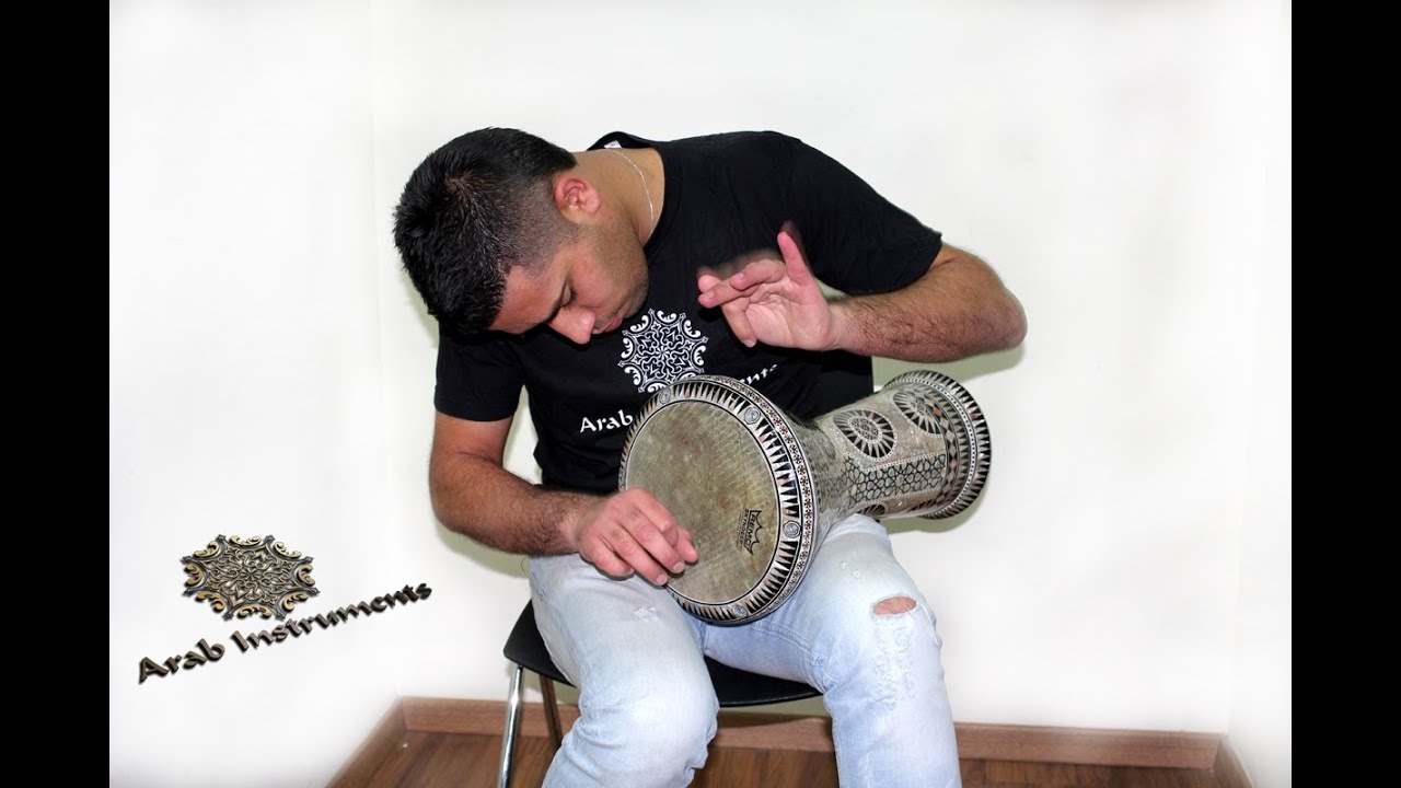 Egyptian Darbuka with Remo Fish Skin on Top