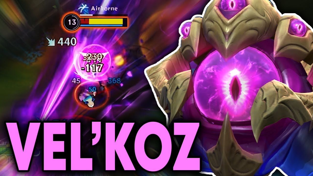 Wild Rift Vel'koz Gameplay (New Champion) Build & Runes