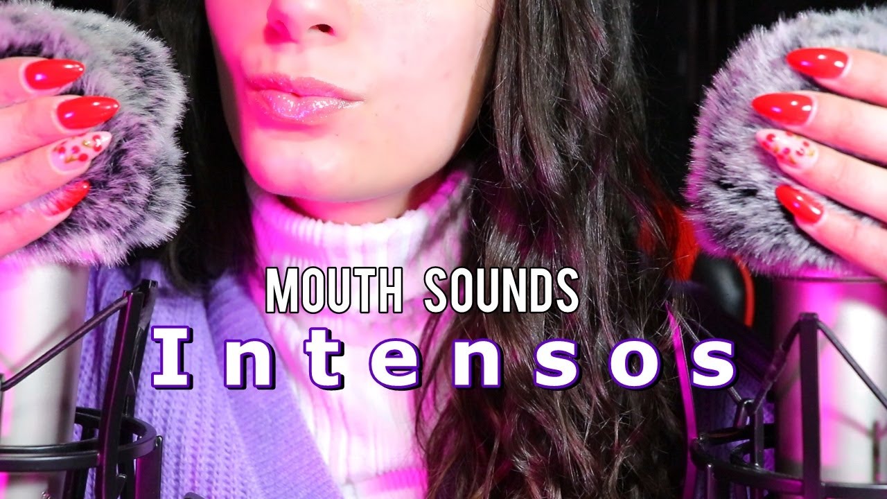 ASMR en Español ♡ MOUTH SOUNDS 𝐈𝐍𝐓𝐄𝐍𝐒𝐎𝐒 para DORMIR (Mic touching, Visual etc)