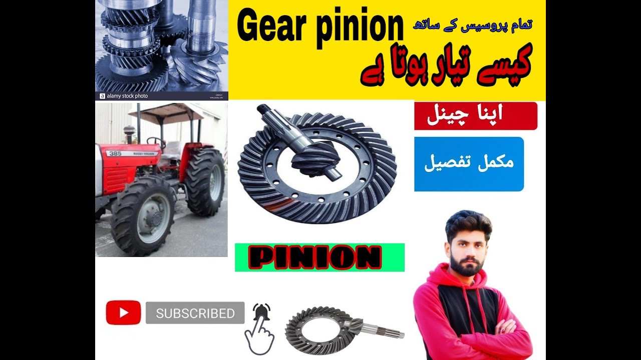 How To Make Gear Cutting Basics and Cutting Pinion Gears #apnachannel
