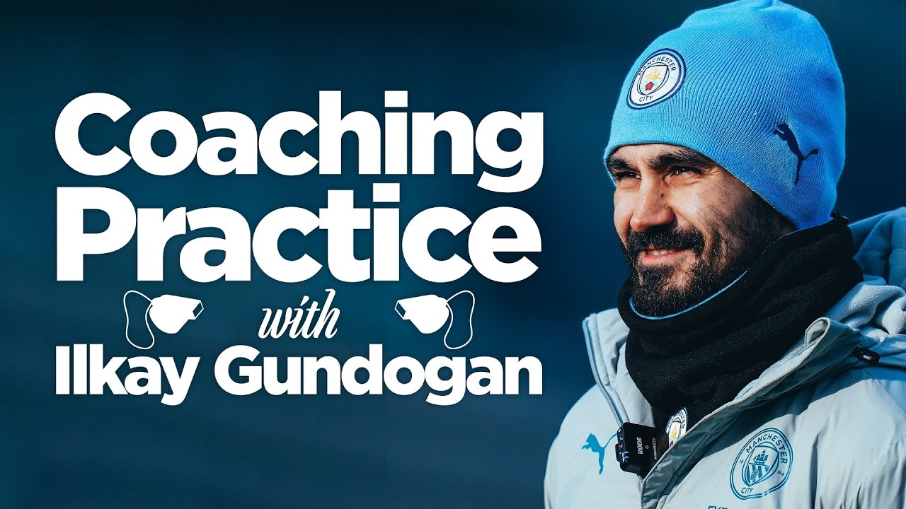 Your coach for today... is Ilkay Gundogan! | Man City star leads training!