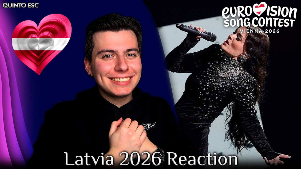 Atvara - Ēnā Reaction - Eurovision 2026(Latvia) - Quinto ESC
