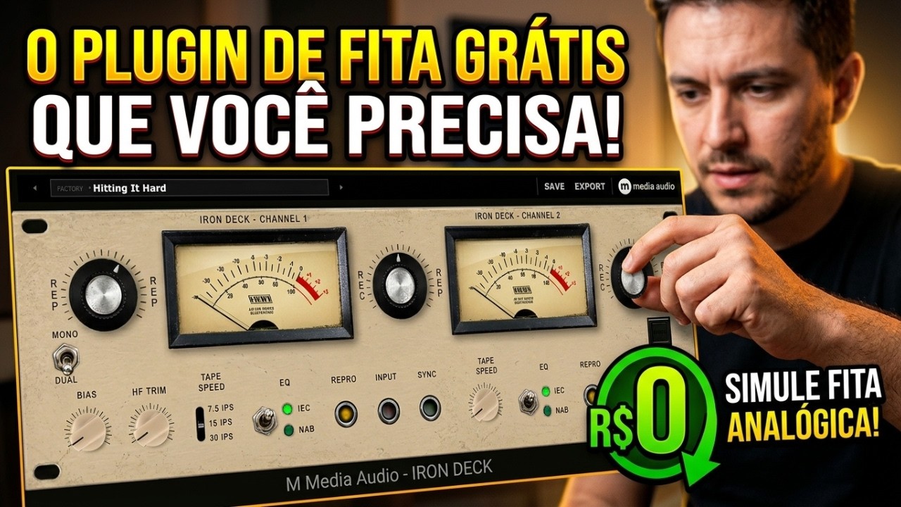 GARANTA J&Aacute;! Plugin de Fita Gr&aacute;tis &ndash; Iron Deck (M Media Audio)
