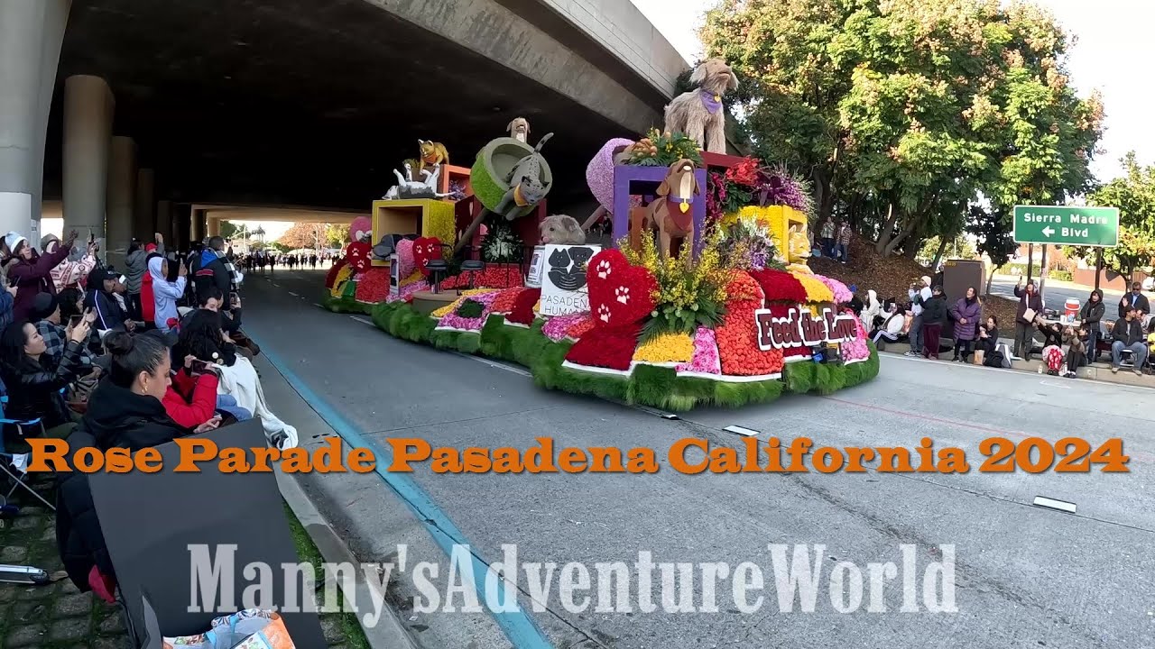 Rose Parade Pasadena The Last Mile 2024/Desfile De Las Rosas 2024 La Ultima Milla