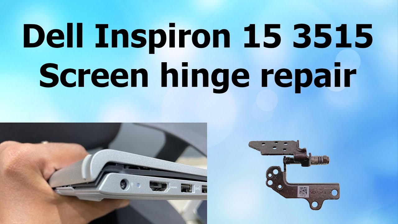 Ремонт петли Dell Inspiron 15 3515 с помощью анкера R-Kem 2