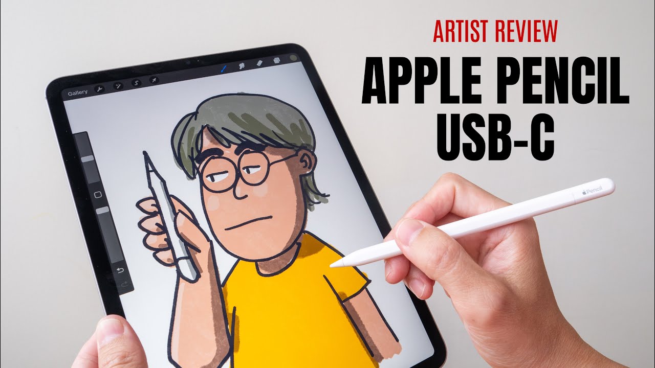 Apple Pencil USB-C: обзор художника, пишущего и рисующего