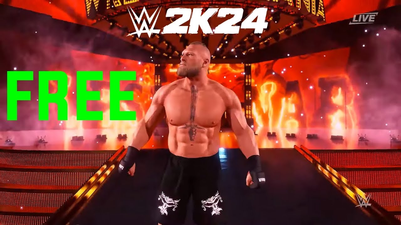Cómo desbloquear a Brock Lesnar en WWE 2K24 (Sin Dlc ni mods)