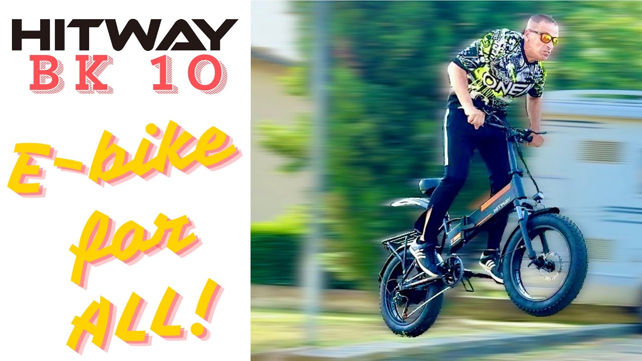 HITWAY BK10 - THE PERFECT FAT E_BIKE FOR EVERYONE'S FUN - FULL TEST - 4K