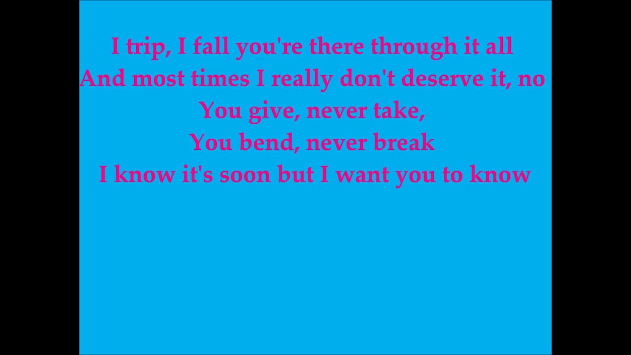 My Everything-Corbin Bleu-Lyrics♥