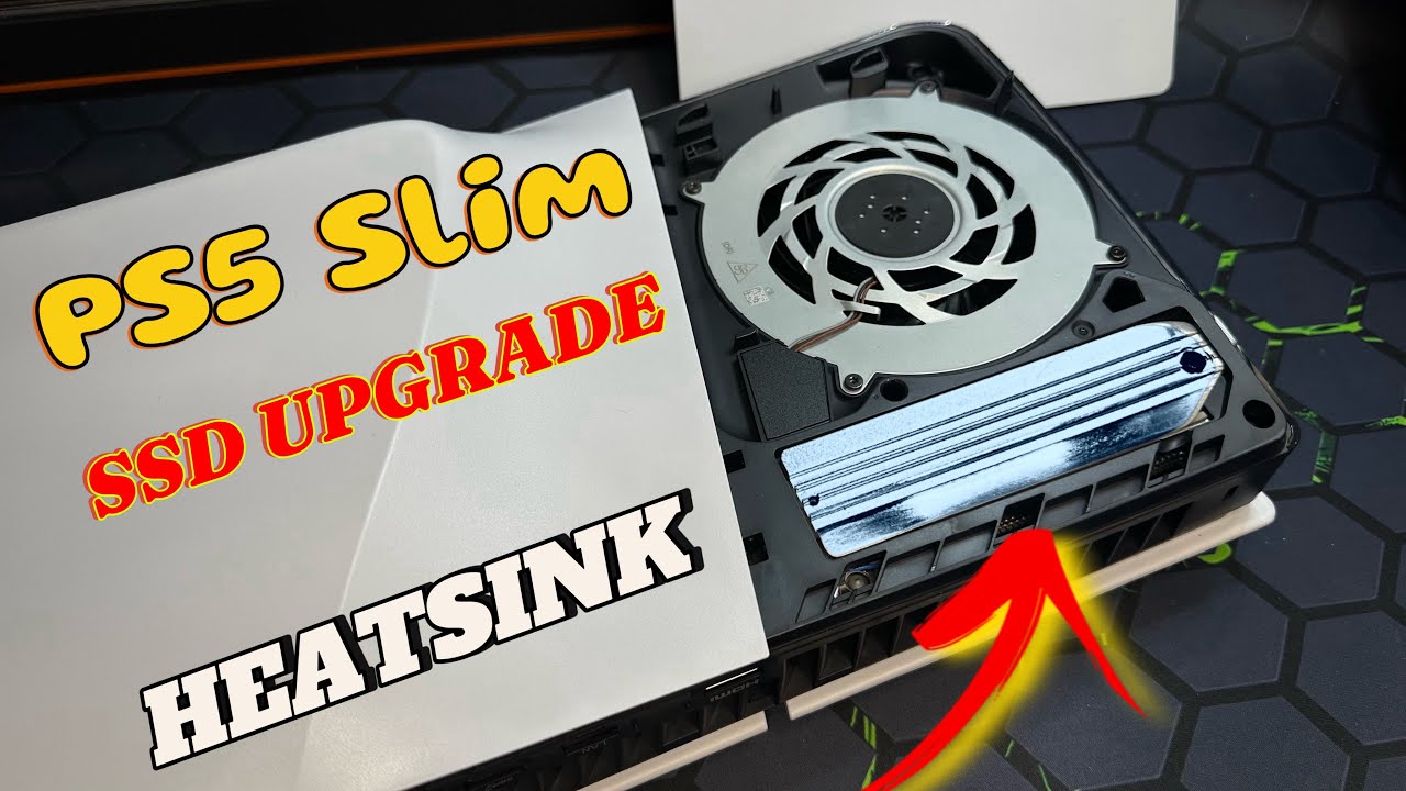 PS5 Slim SSD and Heatsink Upgrade