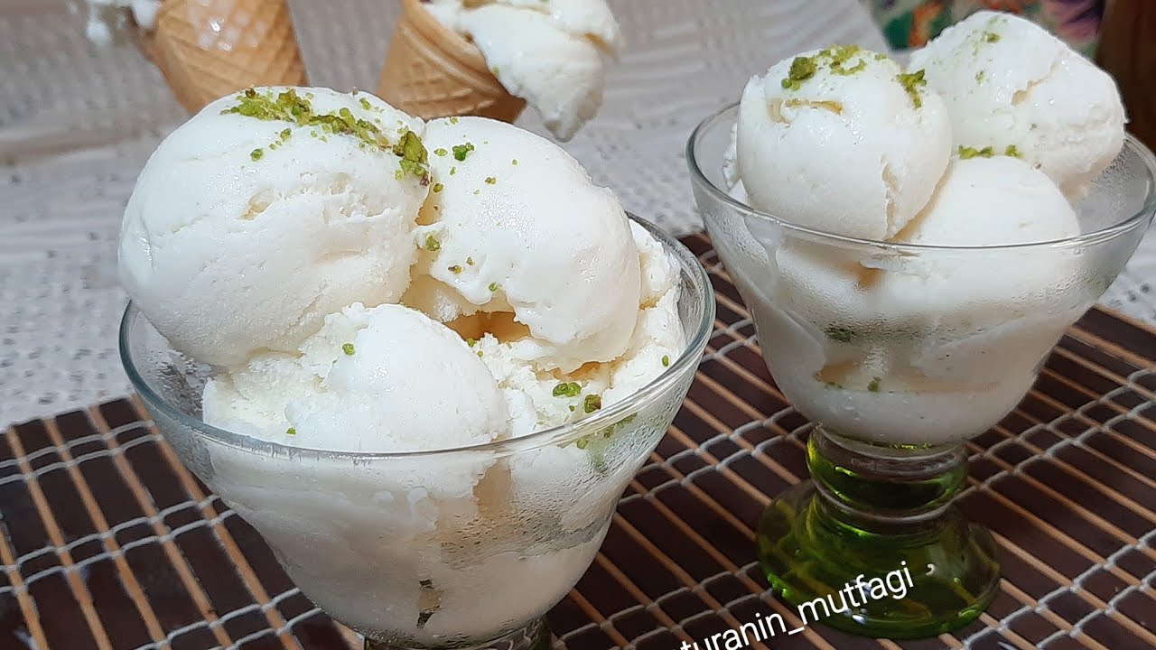 AZ MALZEMEYLE /🍦1PAKET TEK İÇİMLİK  SALEP İLE  1 KG.  DONDURMA YAPTIM