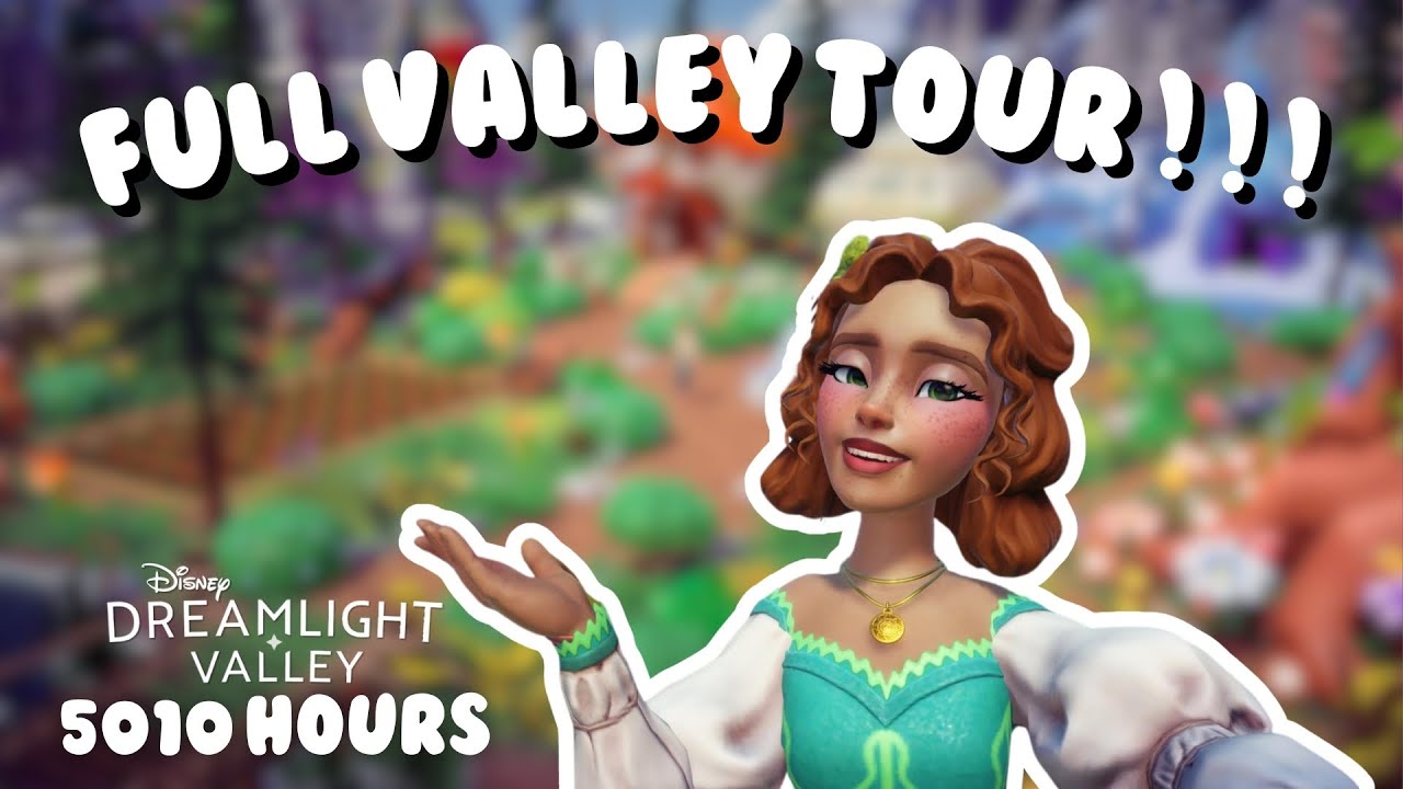 5010+ hour FULL valley tour!! - disney dreamlight valley