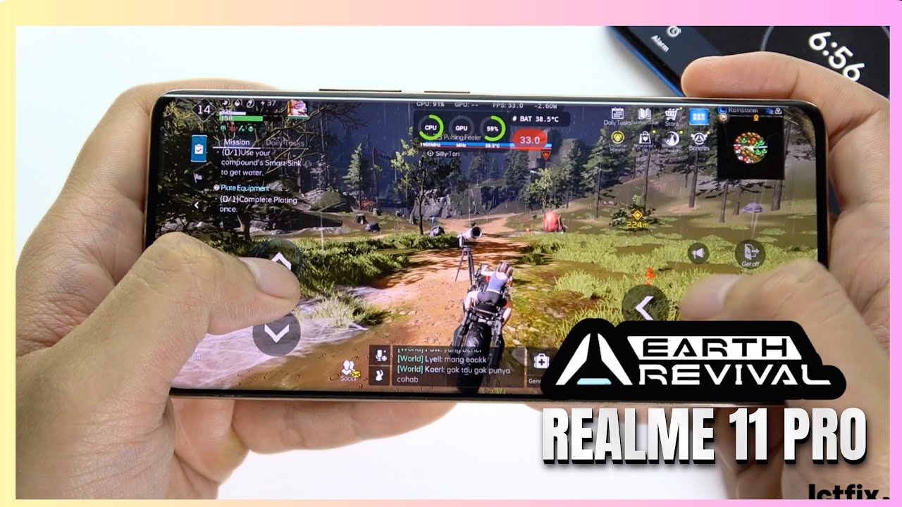Realme 11 Pro Earth Revival Gaming test Update | Dimensity 7050, 120Hz Display