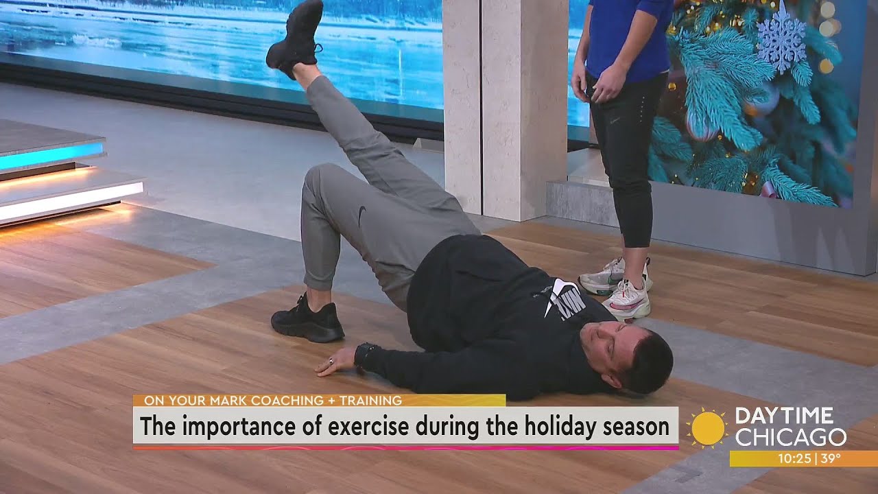 The importance of exercise during the holiday season