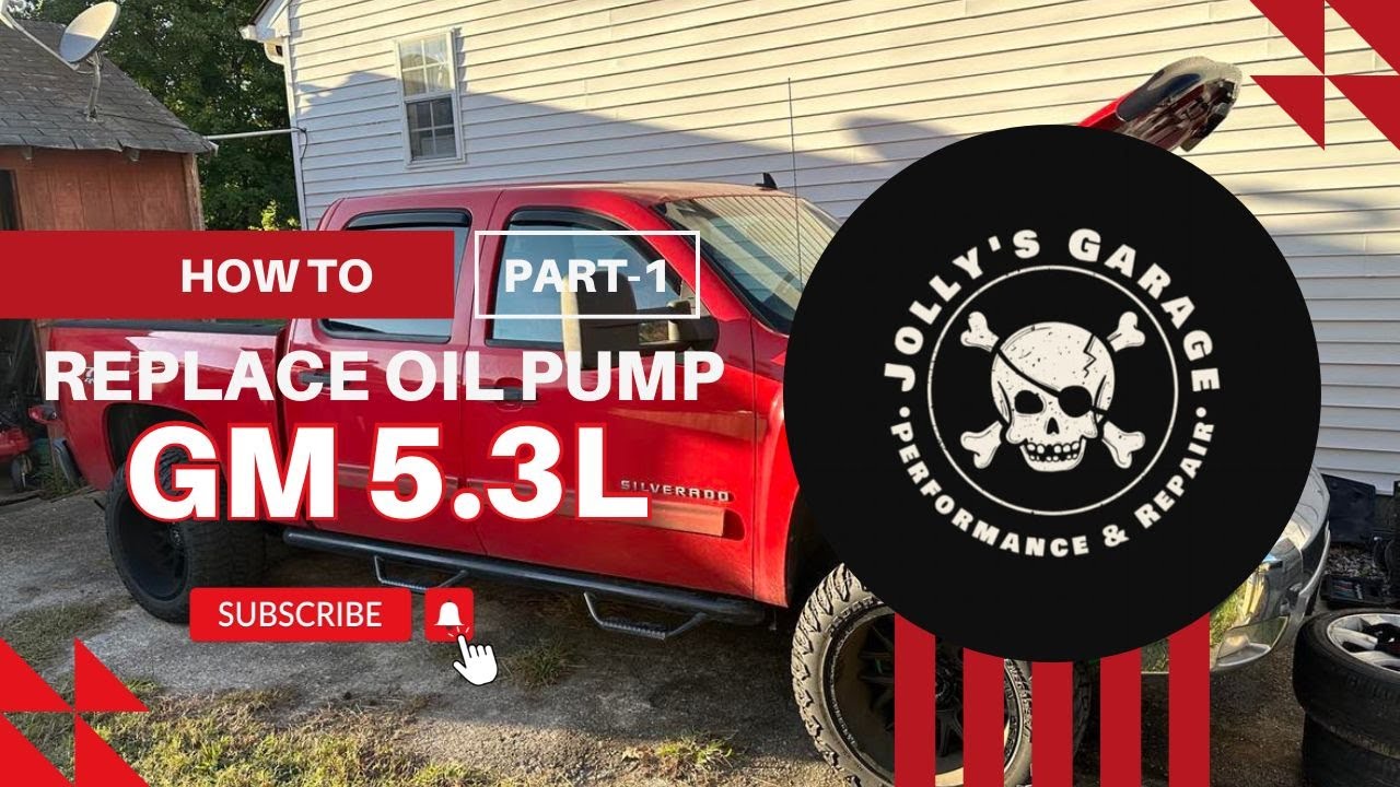 GM Chevy/GMC 5.3L oil pump removal without removing oil pan PART 1