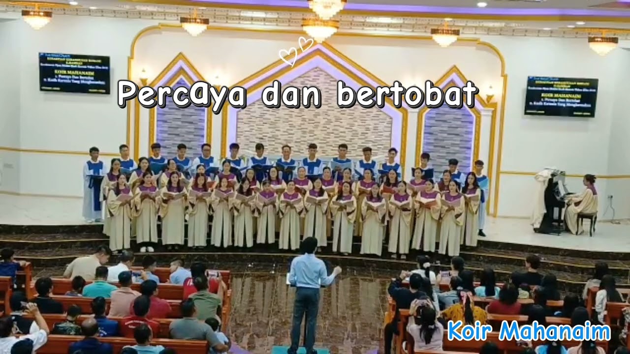 Part 36 - Percaya dan bertobat (Koir Mahanaim) KKR G.Bamban 13-15/02/2026