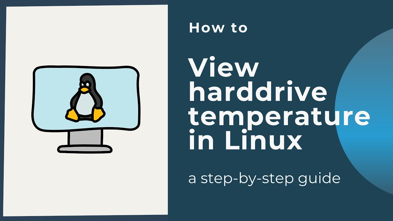 How to view harddrive temperature in Linux