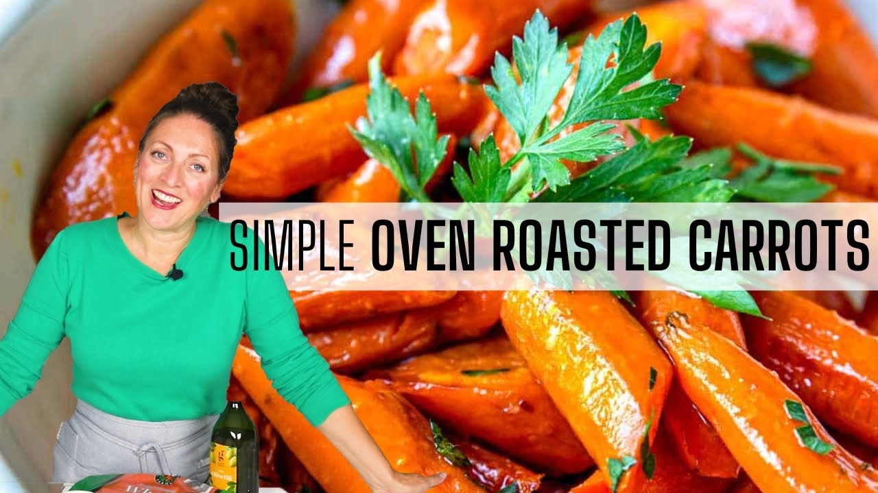 OVEN ROASTED CARROTS | Easy side dish!
