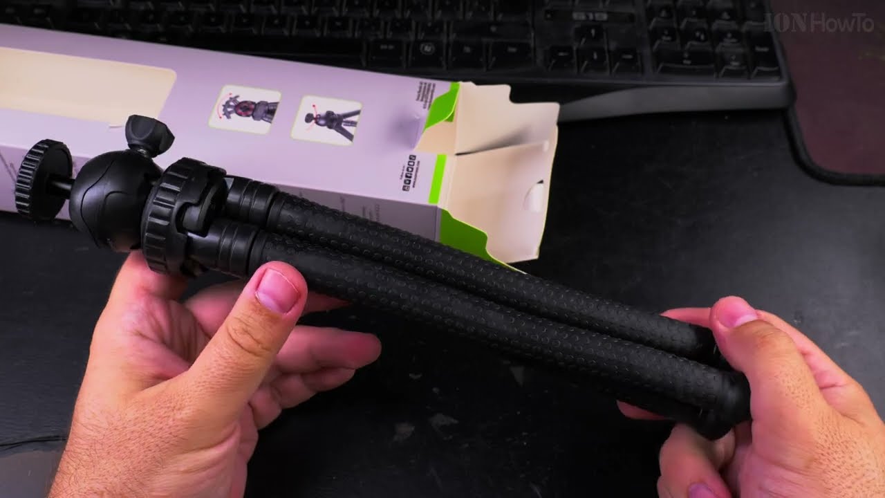 Flexible Camera Desk Tripod Weight Test with Nikon DSLR Camera