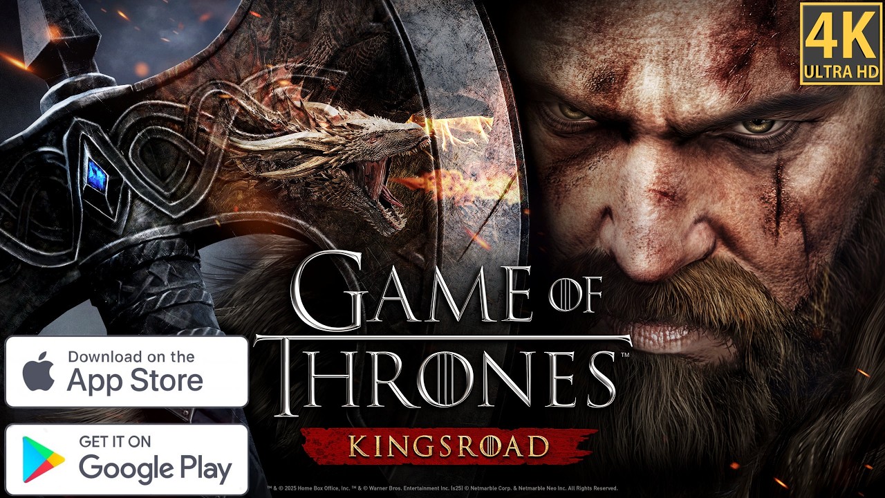 Game of Thrones: Kingsroad - 4K Mobile iOS Android - iPhone Pro Max - Review Gameplay - Roleplaying