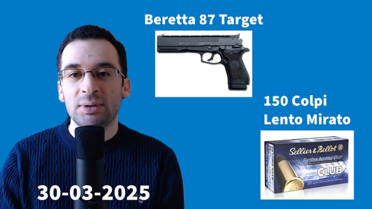 Beretta 87 Target - 150 Colpi Lento Mirato  ( 30/03/2025 )