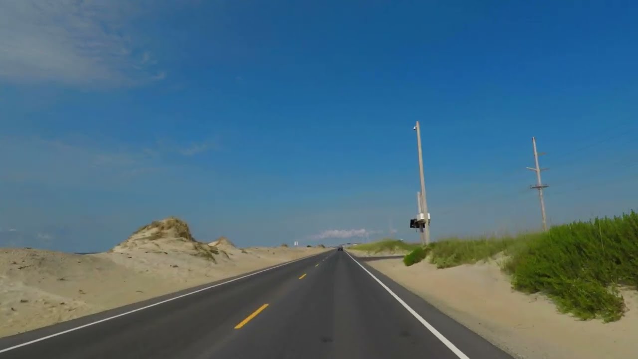 Outer Banks Scenic Drive - Rt 12 South - Hatteras Village