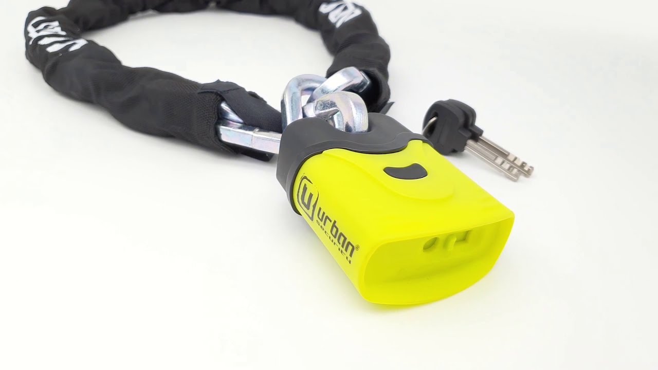 urban U4K120 CHAINE LOCK, FOR MOTORCYCLE, SCOOTER AND BICYCLE, PRESENTATION GB