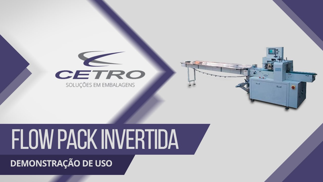 Flow pack Embaladora para Doces pegajosos - Cetro