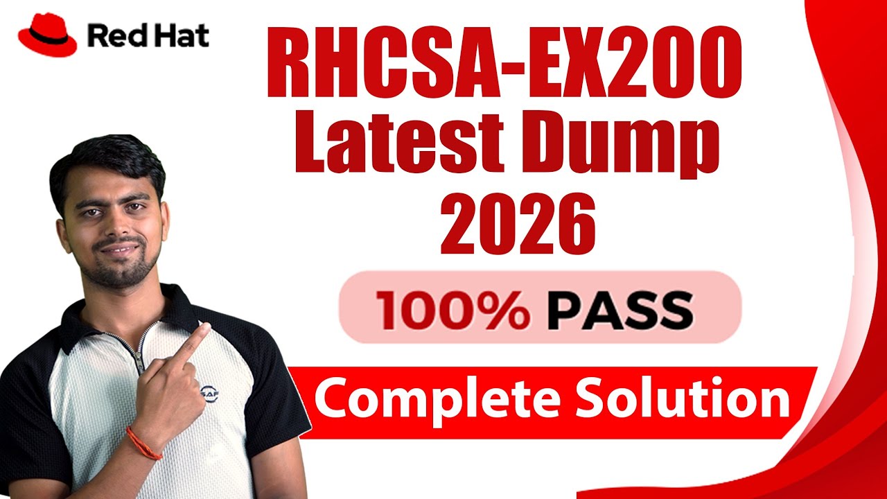 RHCSA Exam Dumps 2025 | RHCSA Exam Questions 2025 | RHCSA Exam Preparation 2025 | RHCSA EX200