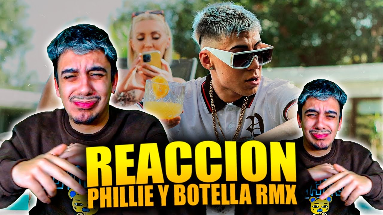 (REACCIÓN) Phillie y botella Rmx - Nickoog Clk Ft Simon La Letra , Standly , Pailita