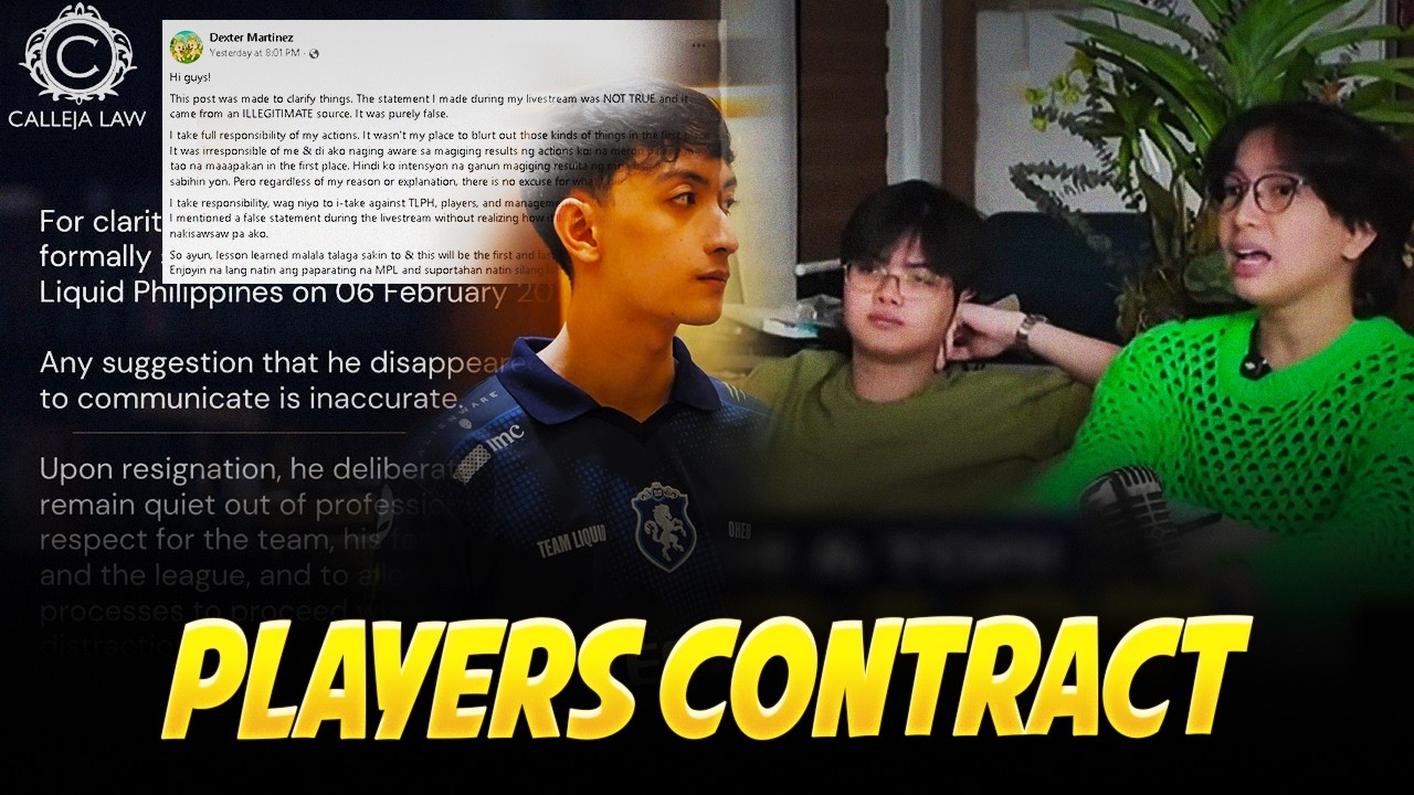VEEWISE talks about the IMPORTANCE of PLAYERS seeking LEGAL ADVICE before SIGNING CONTRACTS . . .