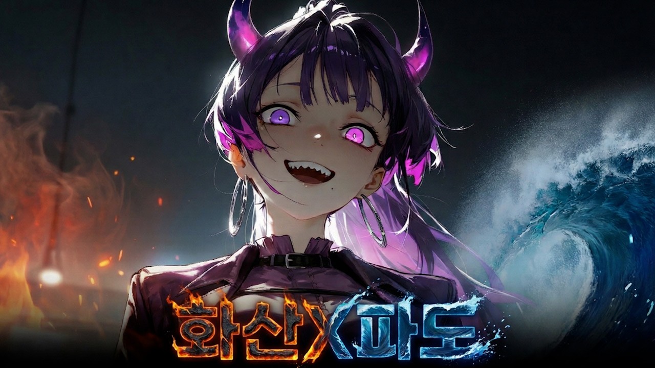 심묘_화산X파도ㅣ파도와 불꽃, 그 끝없는 충돌