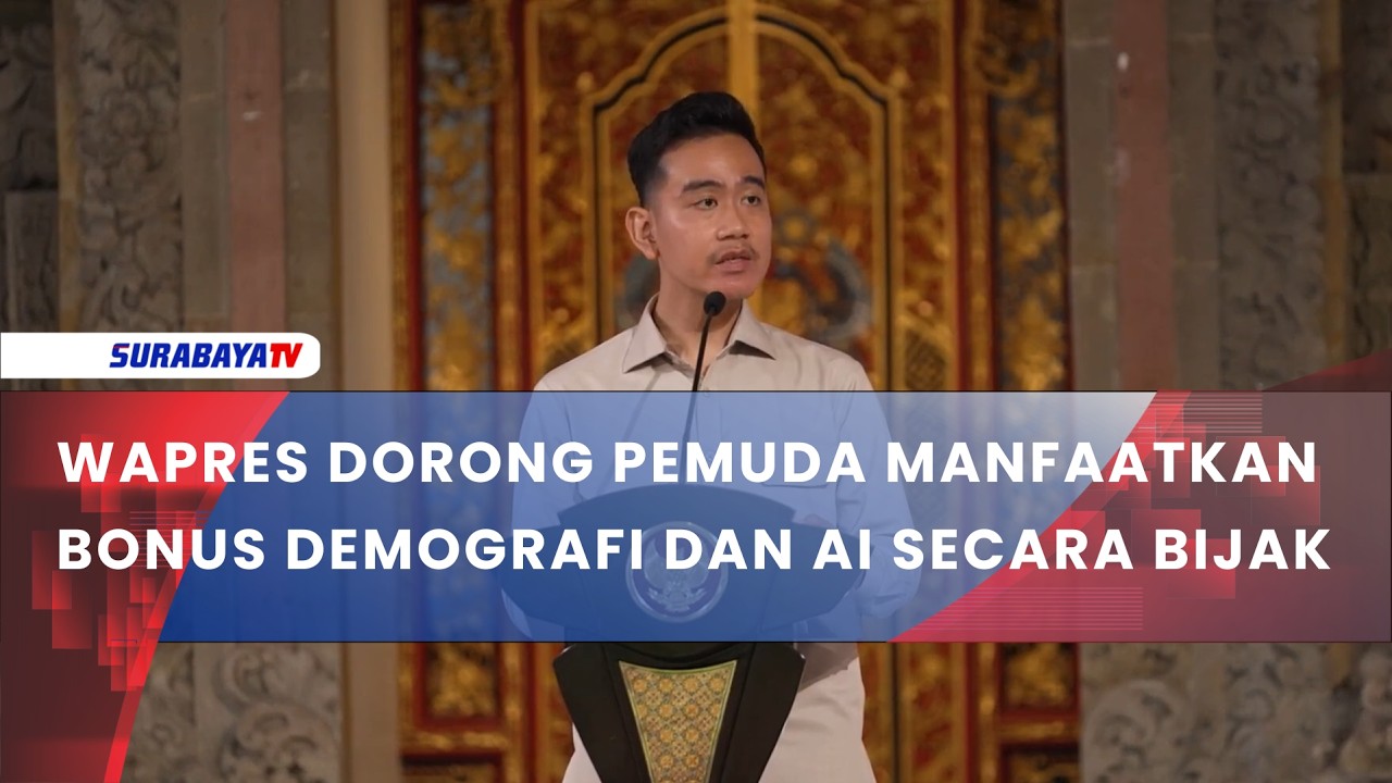WAPRES DORONG PEMUDA MANFAATKAN BONUS DEMOGRAFI DAN AI SECARA BIJAK
