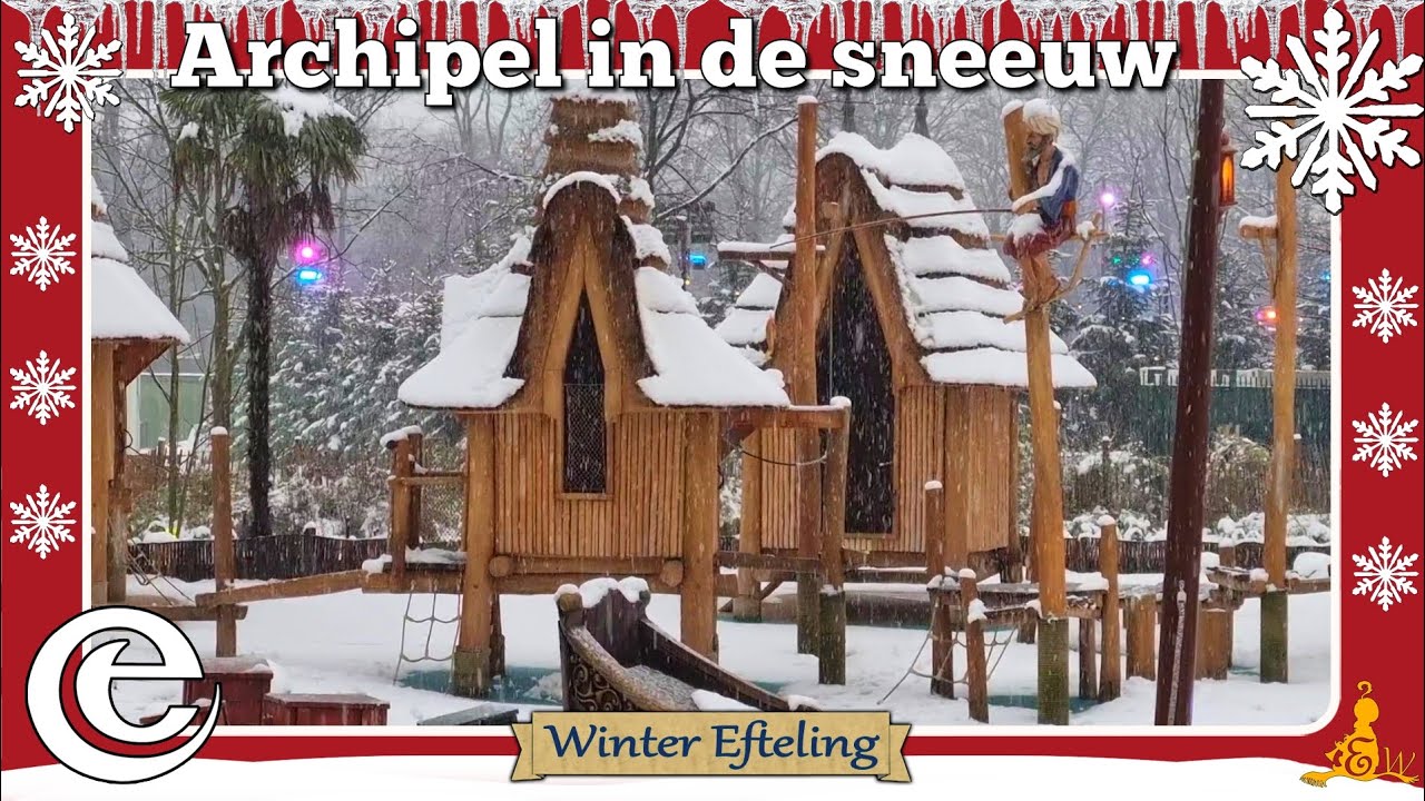 [Winter #Efteling] Archipel in de sneeuw ❄ (2023)