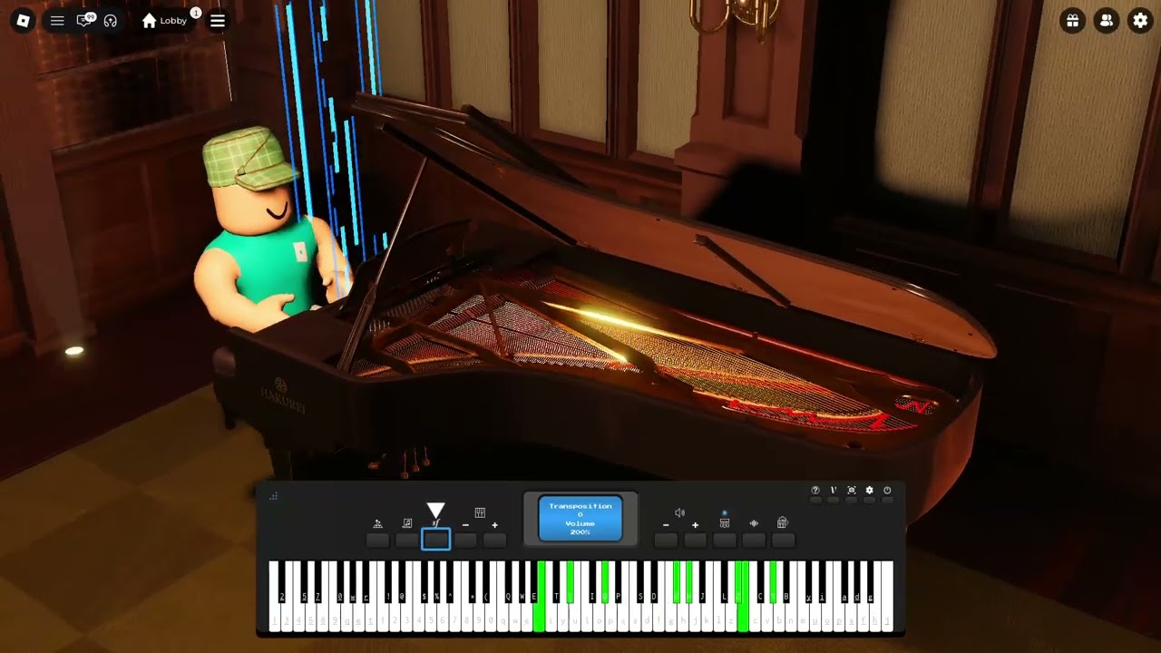 roblox piano  JVKE - golden hour