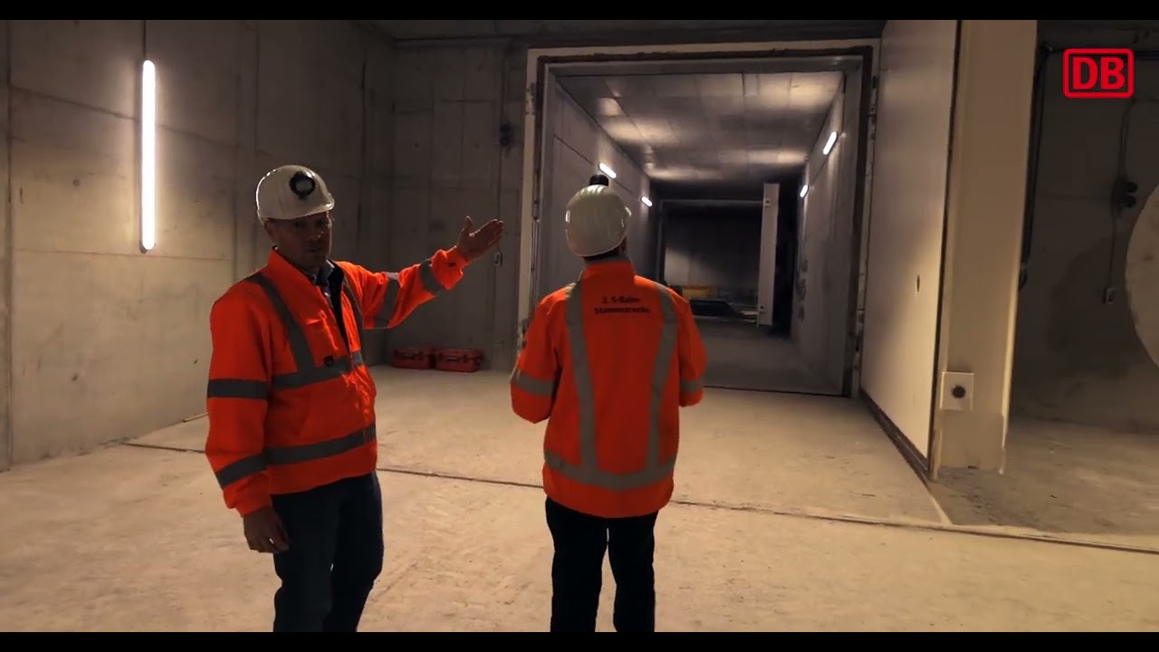 Baustelle 2. Stammstrecke München / Station Marienhof Kurzzusammenfassung 2024 der DB Jahresfilm