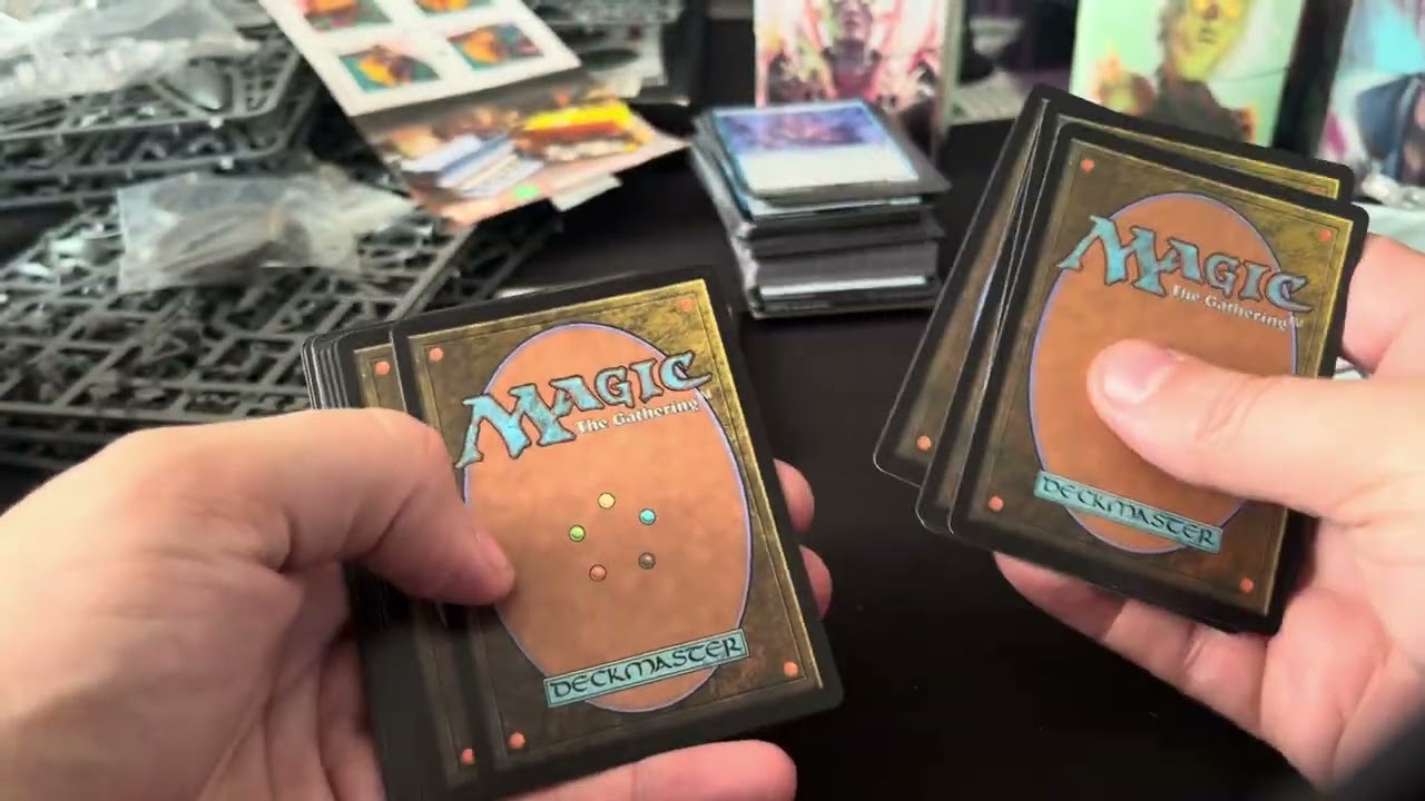 7 final fantasy packs. The search for Vivi #mtg #uk #games 